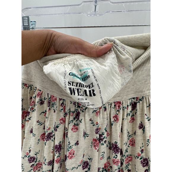 vintage Carole Little for Saint Tropez West skirt size M cottage prairie western - Picture 5 of 7